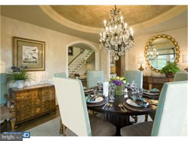 230 Valley Ridge Road Haverford, PA 19041 - Photo 4 of 15 a view of a dining room with furniture and a chandelier