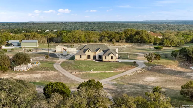 a view of a lake with houses