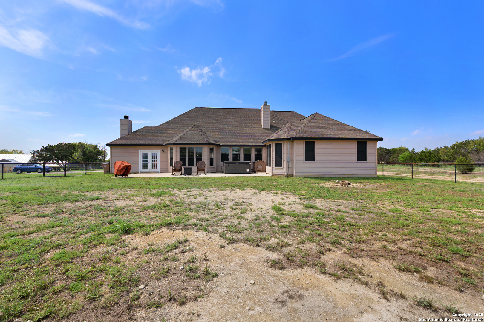 701 Kreutzberg Road Boerne, TX 78006 - Photo 39 of 43 a front view of a house with garden