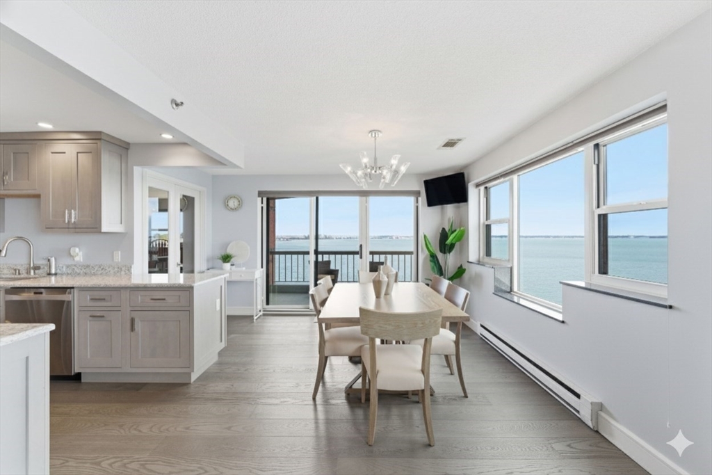 3 Seal Harbor Road, Unit 736 Winthrop, MA 02152 - Photo 5 of 41 a view of a dining room with furniture window and outside view