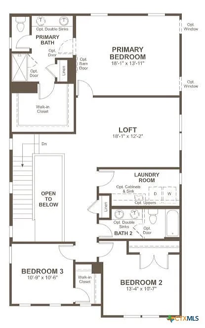 157 Seattle Slew Drive Jarrell, TX 76537 - Photo 36 of 37 View of room layout