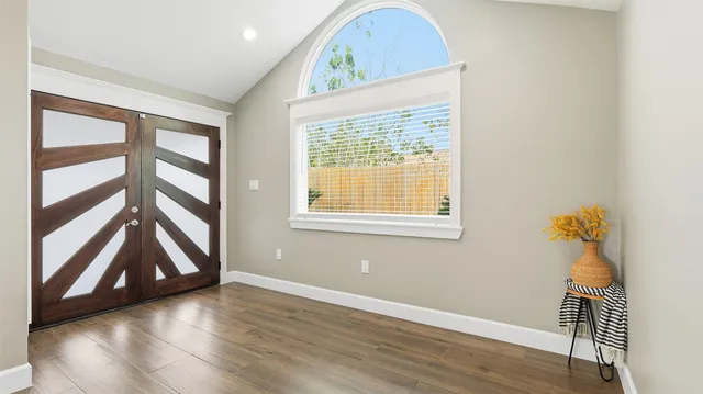 a view of a walk in closet