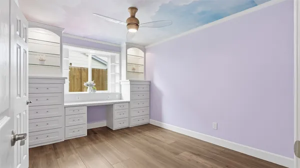 a bathroom with a shower curtain
