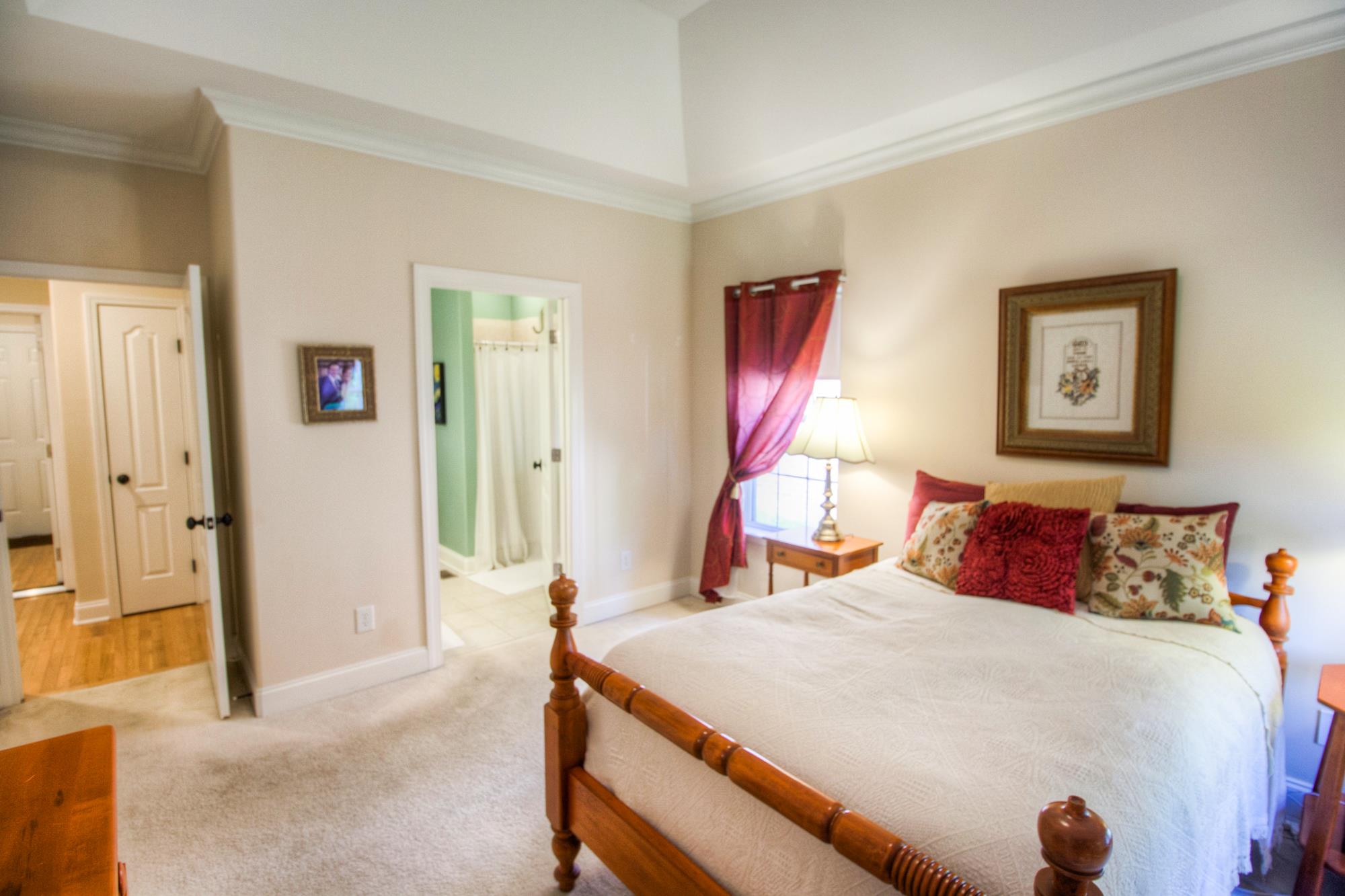 7084 Red Apple Road Antioch, TN 37013 - Photo 17 of 30 a bedroom with a bed and a painting on the wall