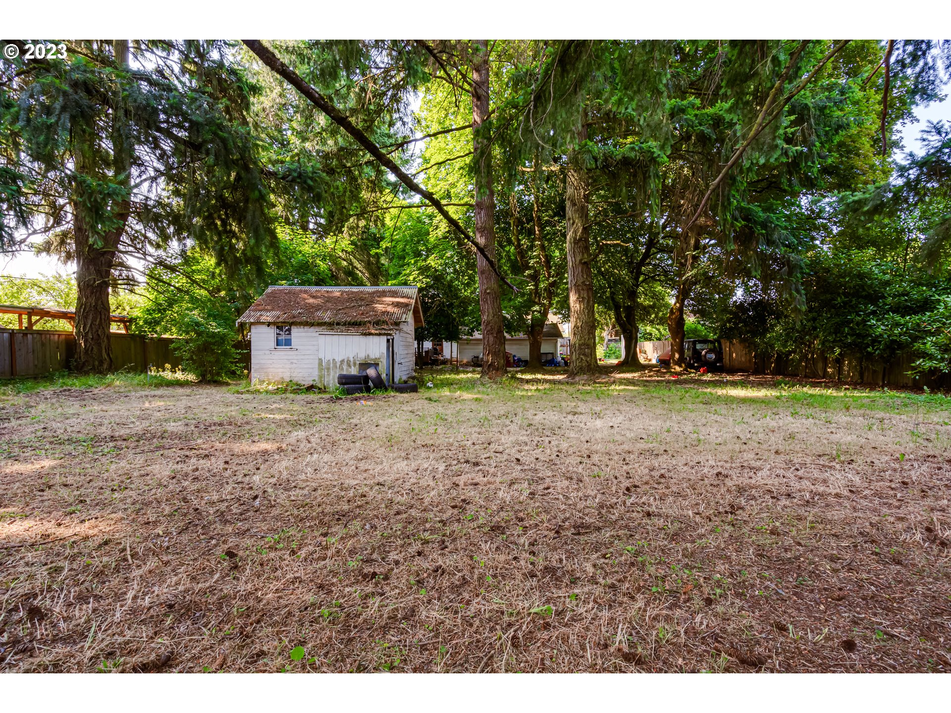 Cal Young Eugene, OR 97401 - Photo 4 of 9 a backyard of a house with lots of green space