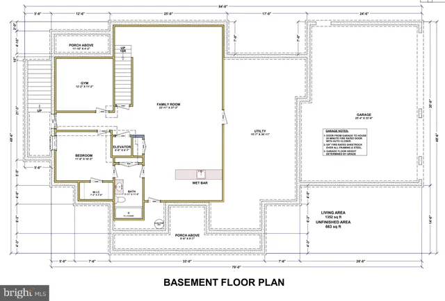 a picture of a floor plan