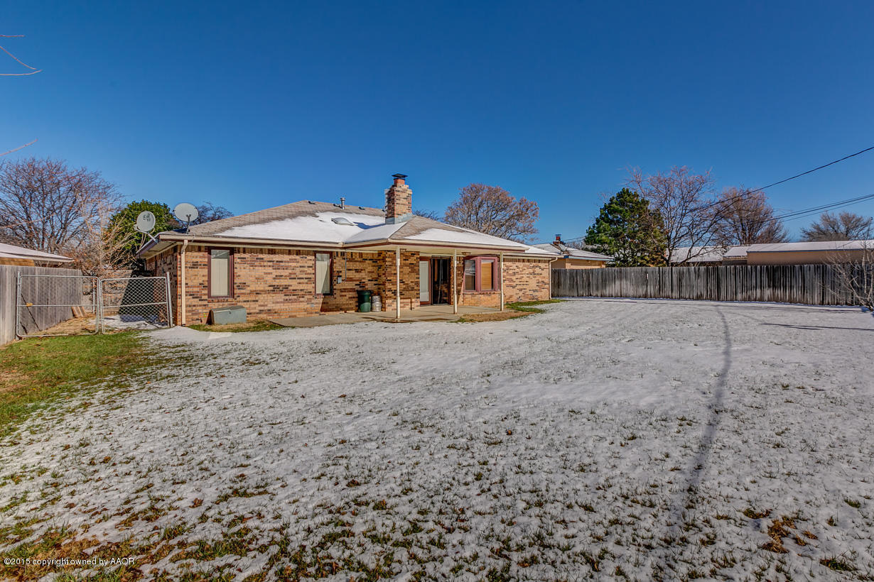 5105 Navajo Trail Amarillo, TX 79110 - Photo 20 of 20 Backyard