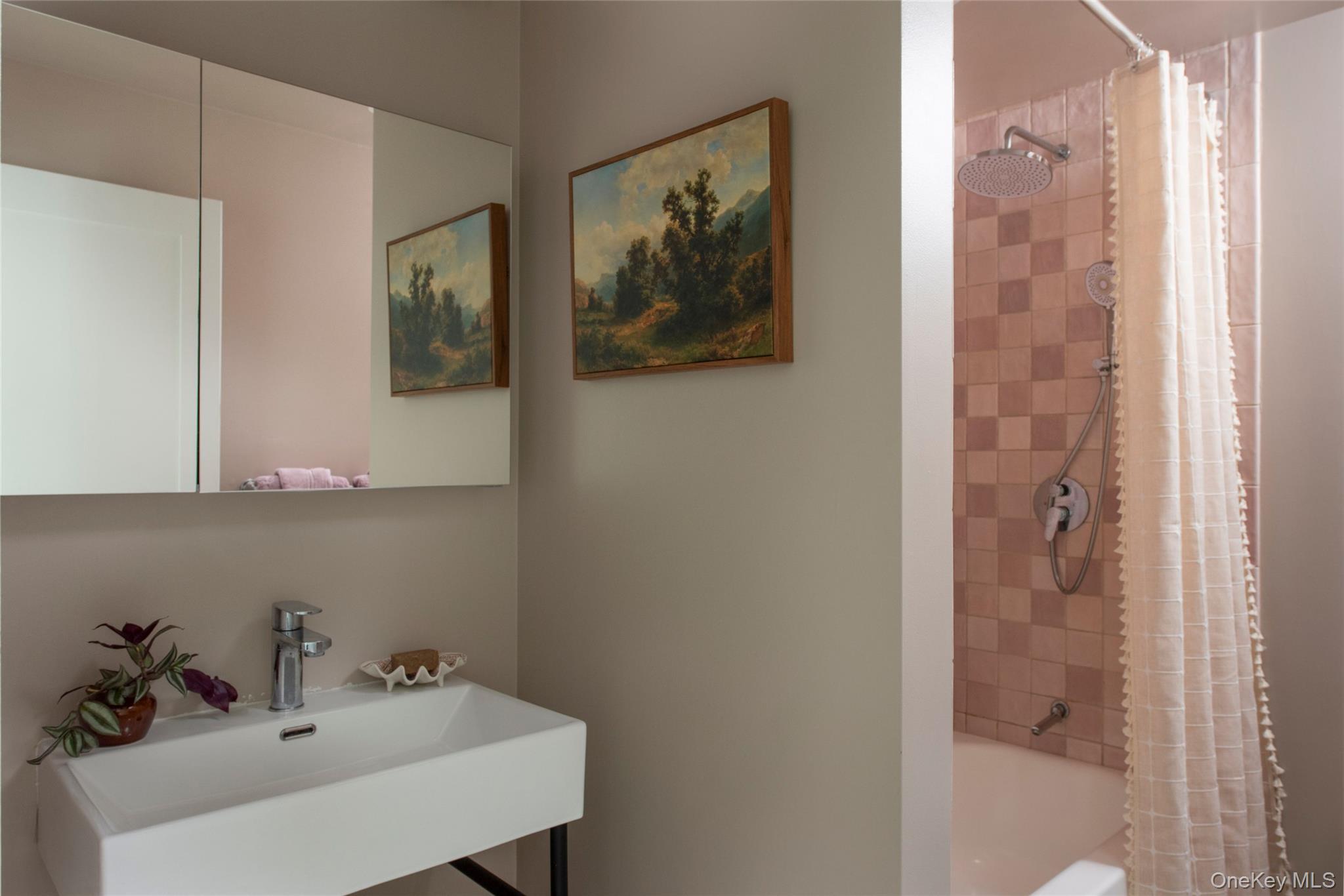 45 Charles Hommel Road Saugerties, NY 12477 - Photo 24 of 39 a bathroom with a sink and a mirror