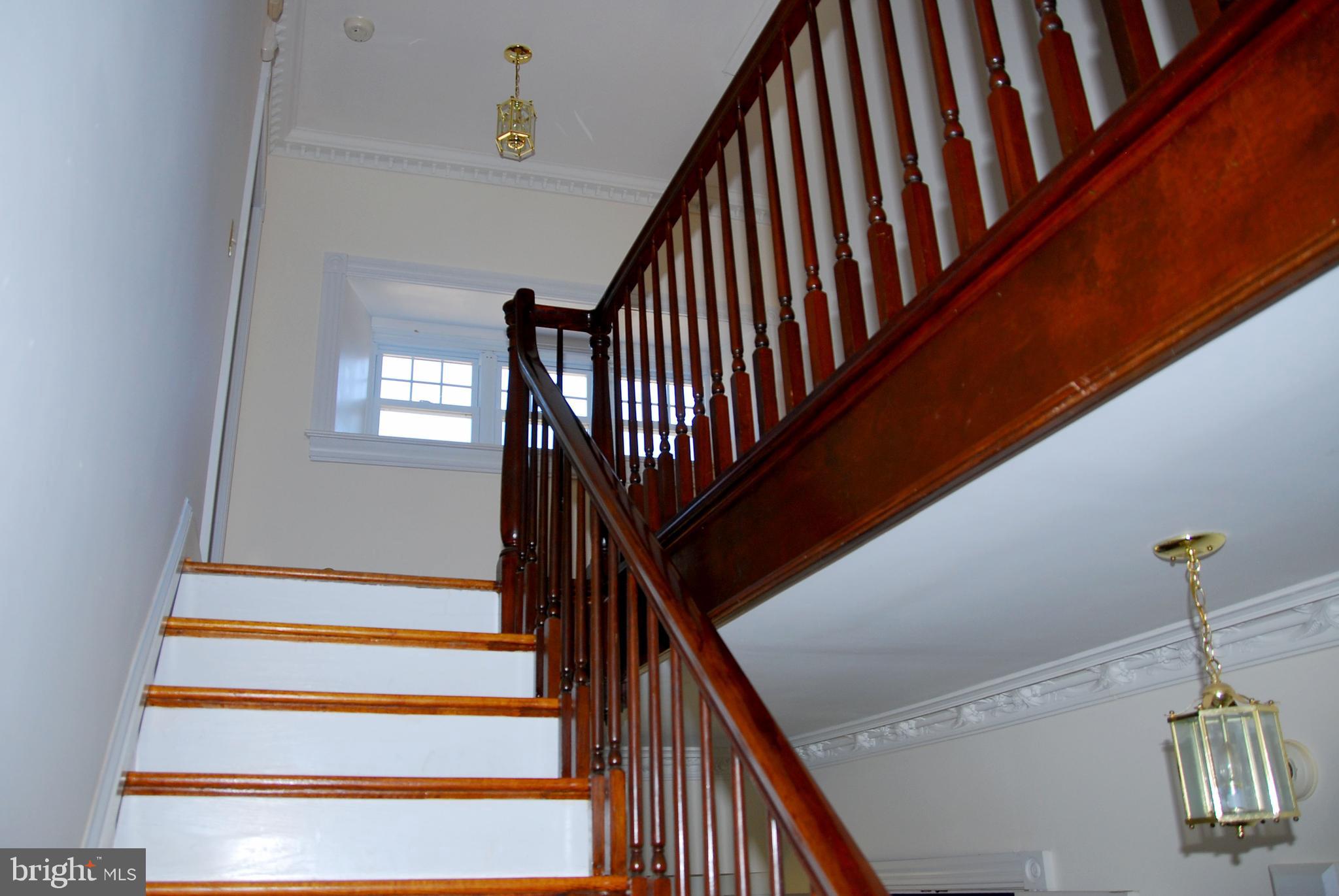 490 Willow Road Nottingham, PA 19362 - Photo 14 of 50 Cherry stairs, walnut railing to second floor