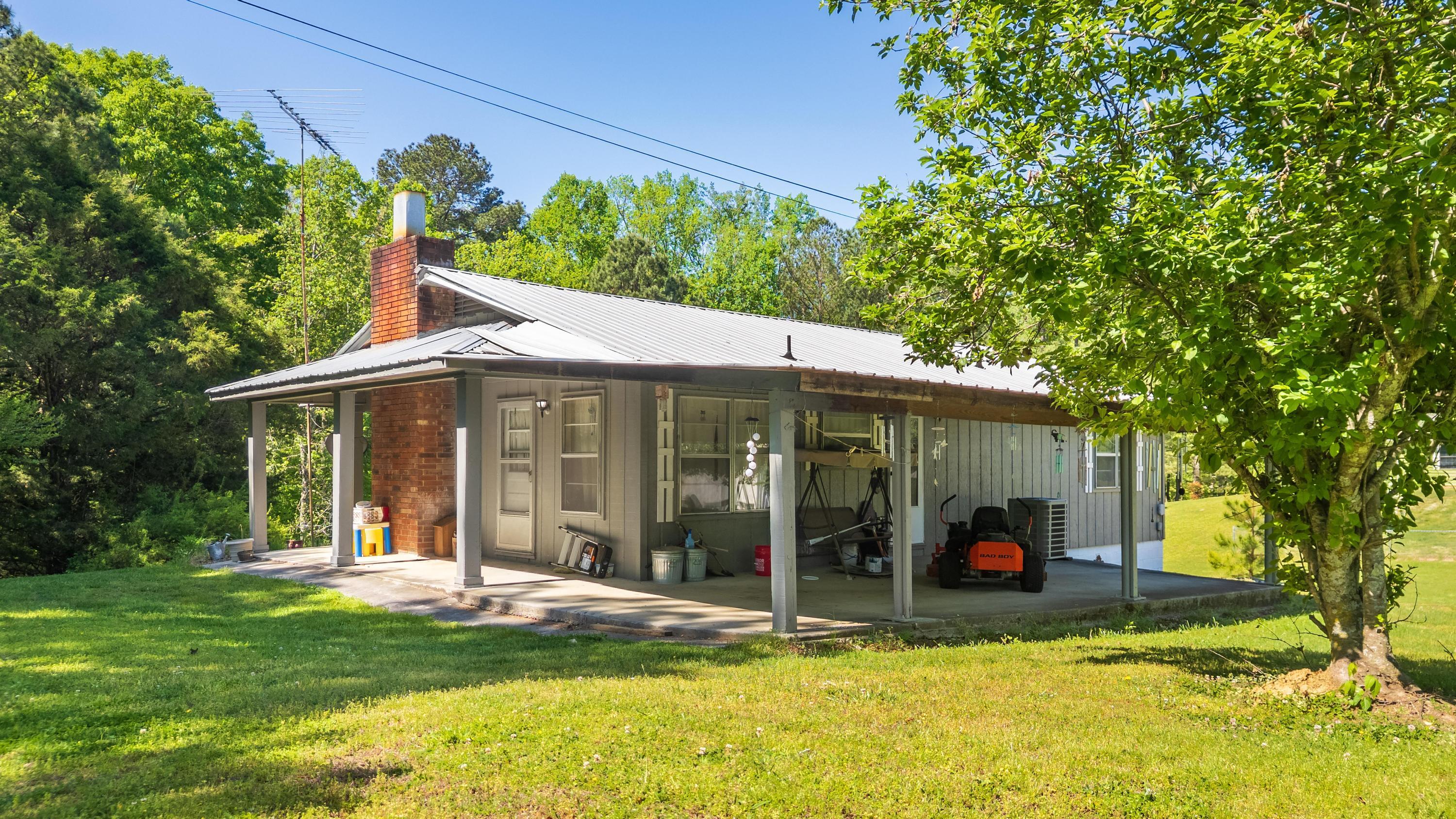 Covered Back Porch