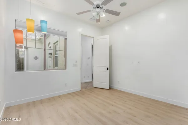 wooden floor in an empty room