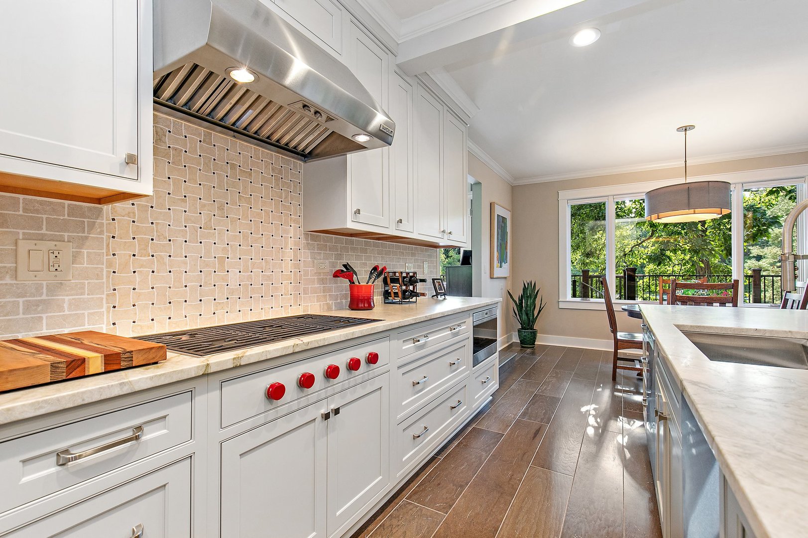 Undisclosed Address Woodstock, IL 60098 - Photo 17 of 40 a kitchen with granite countertop lots of counter top space