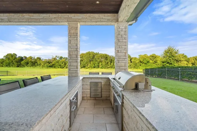 a view of outdoor space yard and swimming pool