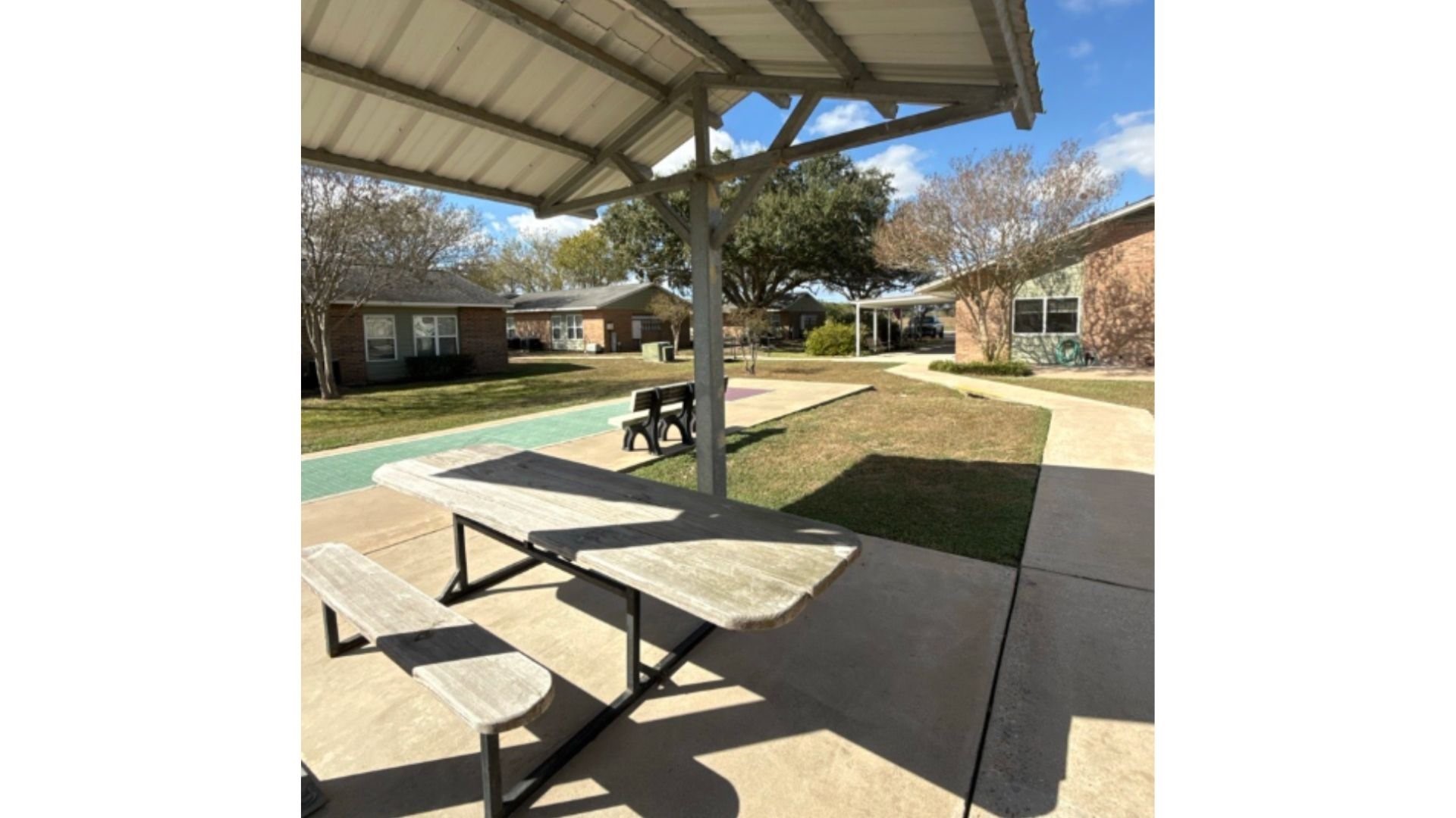 400 Austin Road Eagle Lake, TX 77434 - Photo 3 of 10 a view of swimming pool with seating area