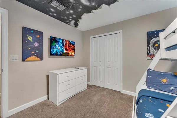 a view of an ocean and beach