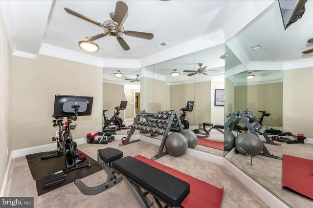 a view of yard with swimming pool and green space