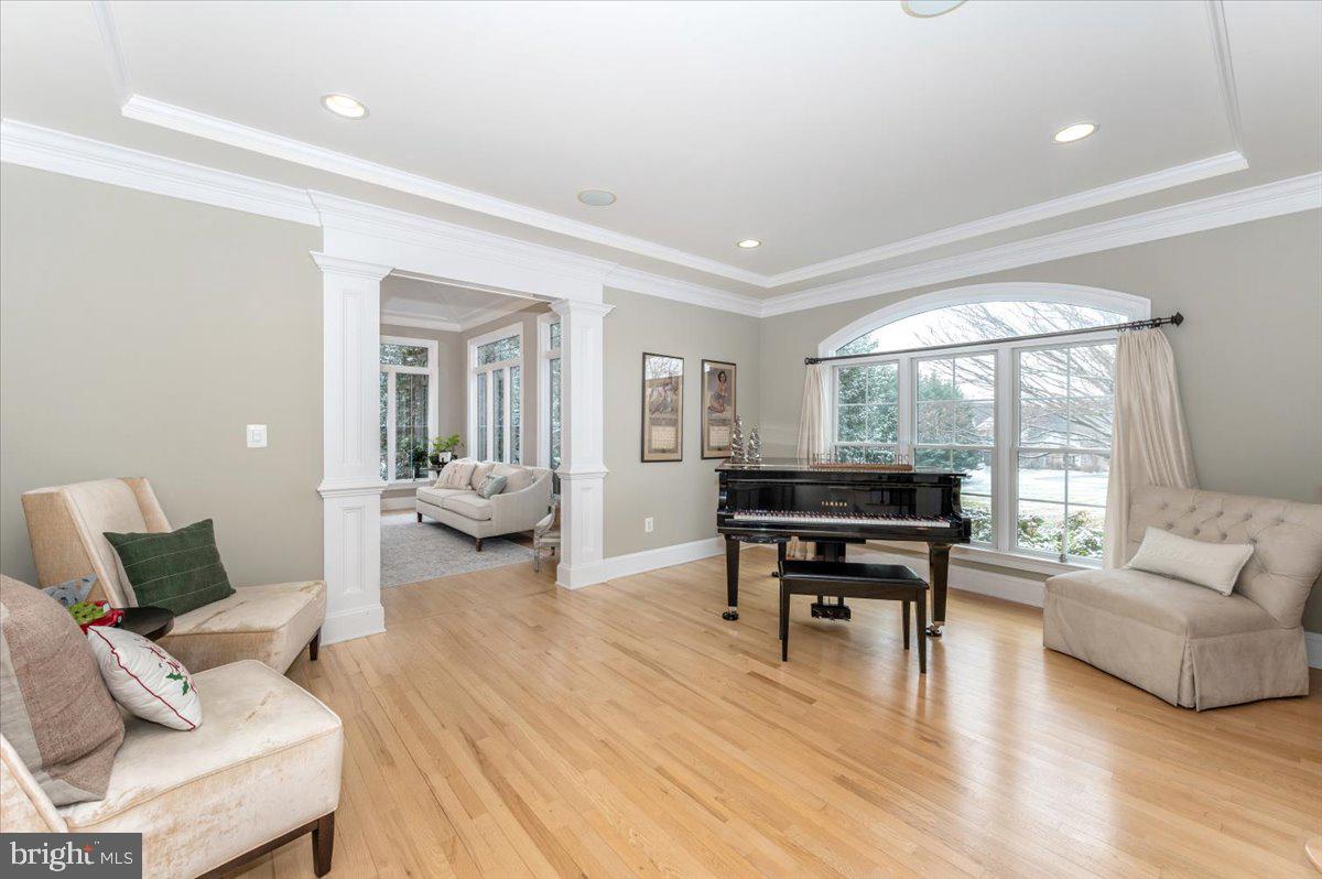 11793 Frederick Road Ellicott City, MD 21042 - Photo 8 of 46 a living room with furniture and a wooden floor