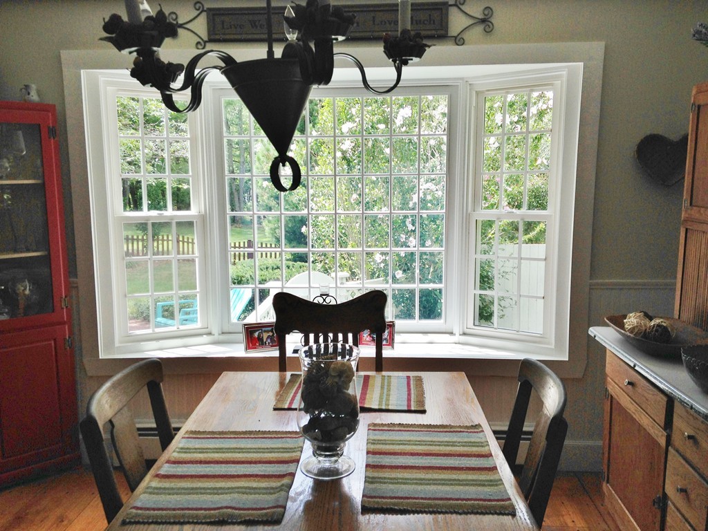 111 Bay Road Easton, MA 02356 - Photo 12 of 30 a view of a dining room with furniture window and outside view