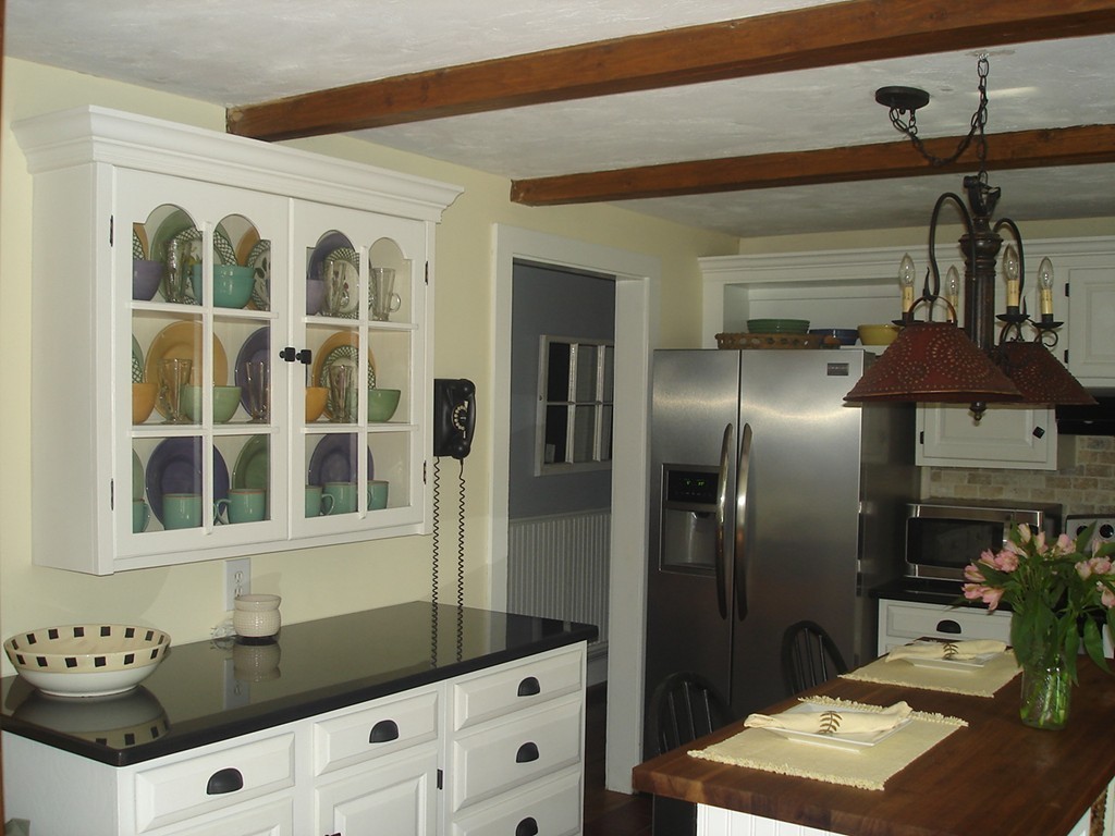 111 Bay Road Easton, MA 02356 - Photo 8 of 30 a kitchen with stainless steel appliances granite countertop a sink and a refrigerator