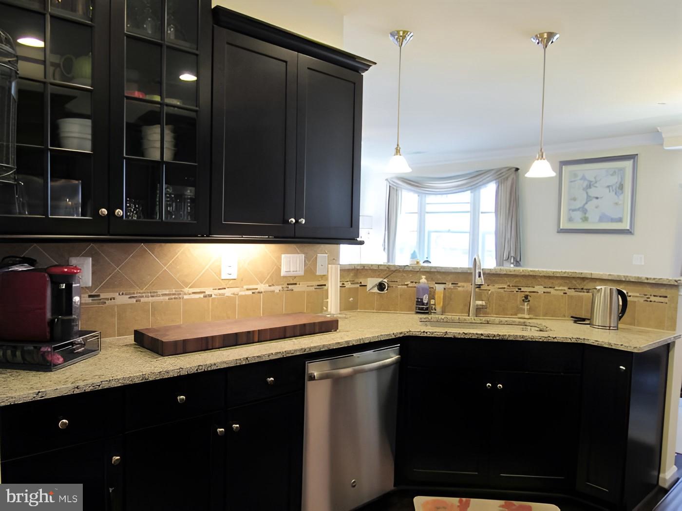 42581 Sunset Ridge Square Ashburn, VA 20148 - Photo 7 of 24 Sleek kitchen with modern elegance.