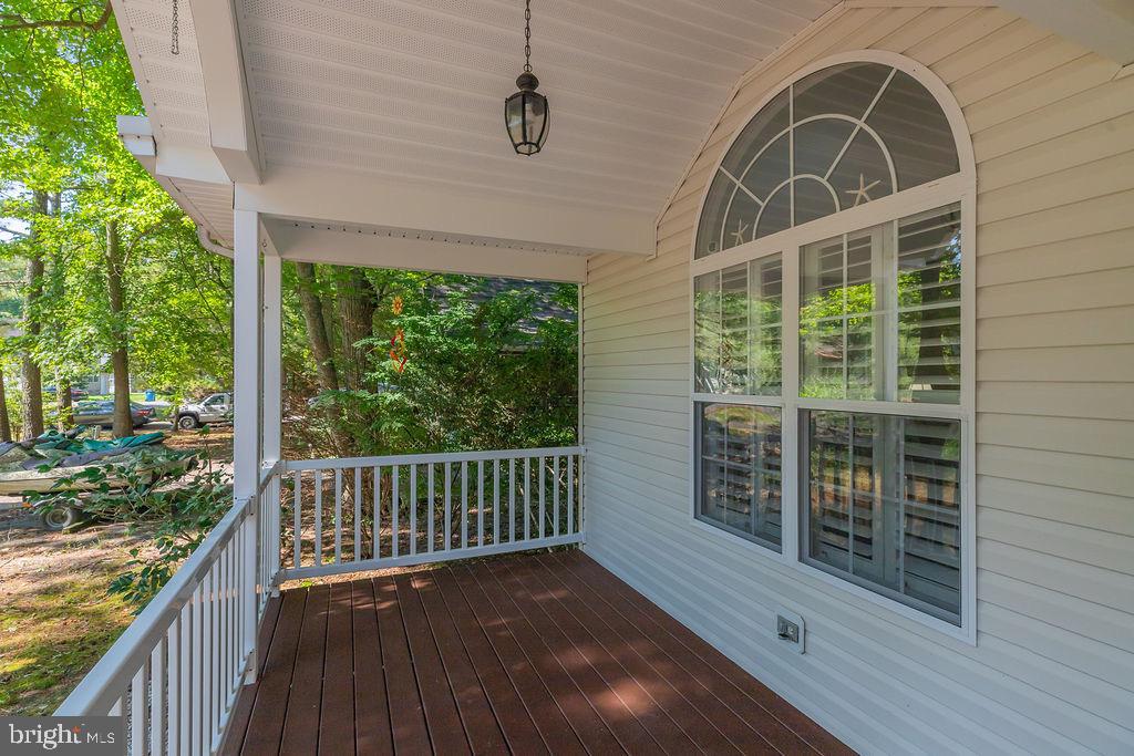 51 Martinique Circle Ocean Pines, MD 21811 - Photo 41 of 49 a view of a balcony with wooden floor