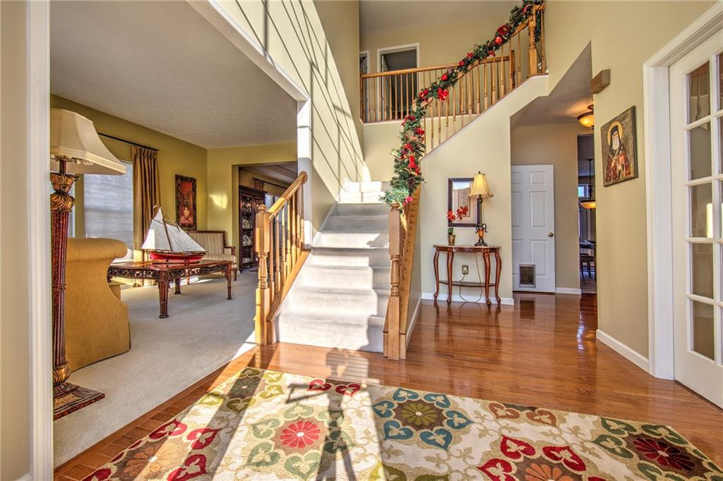 252 Field Club Circle McKees Rocks, PA 15136 - Photo 2 of 24 Grand entry with elegant stairway...