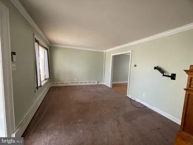 a view of a room with window