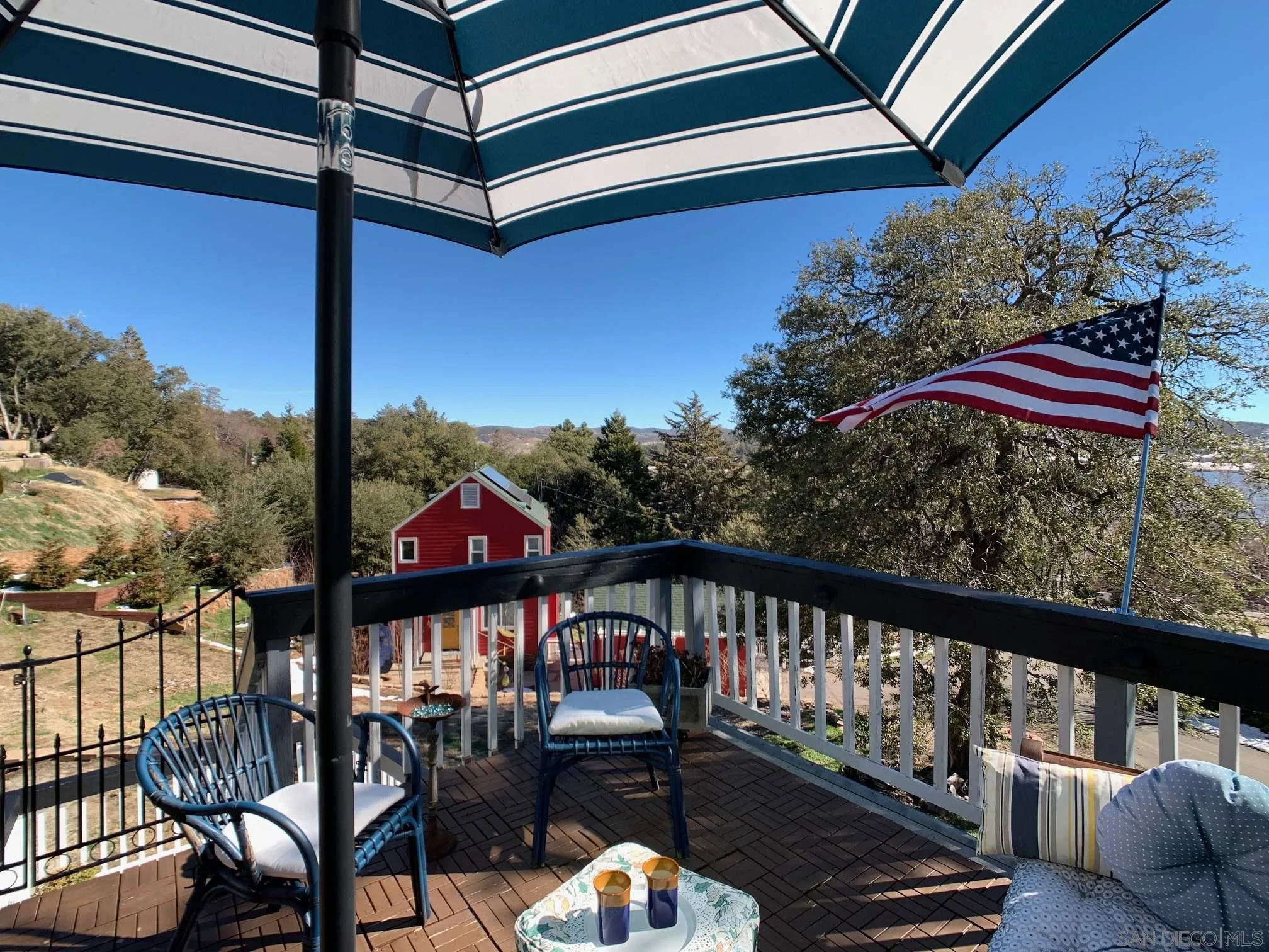 34642 Navajo Road Julian, CA 92036 - Photo 1 of 32 a view of a chairs and table in the balcony
