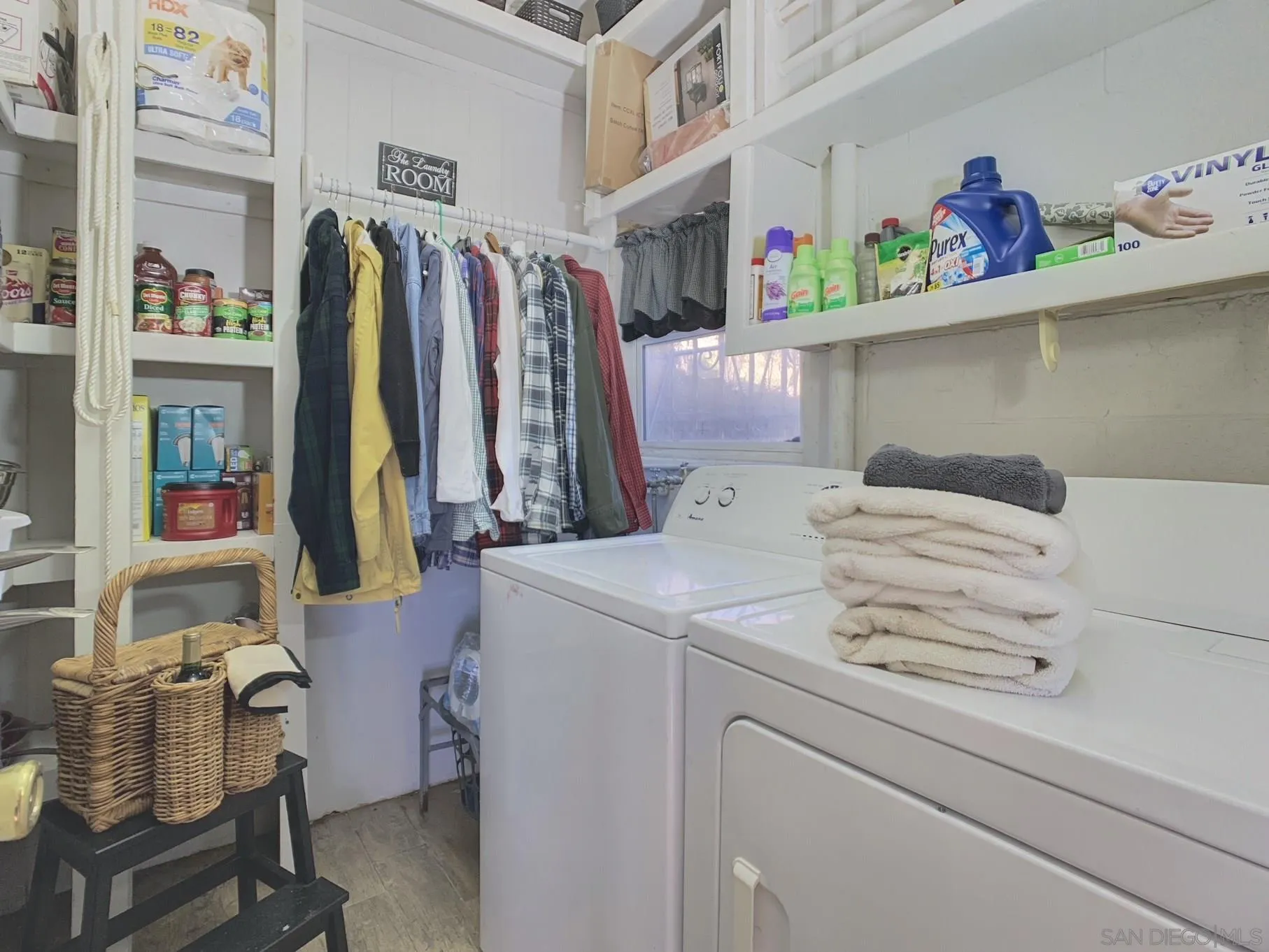 34642 Navajo Road Julian, CA 92036 - Photo 32 of 32 a view of walk in closet with clothes and shoes