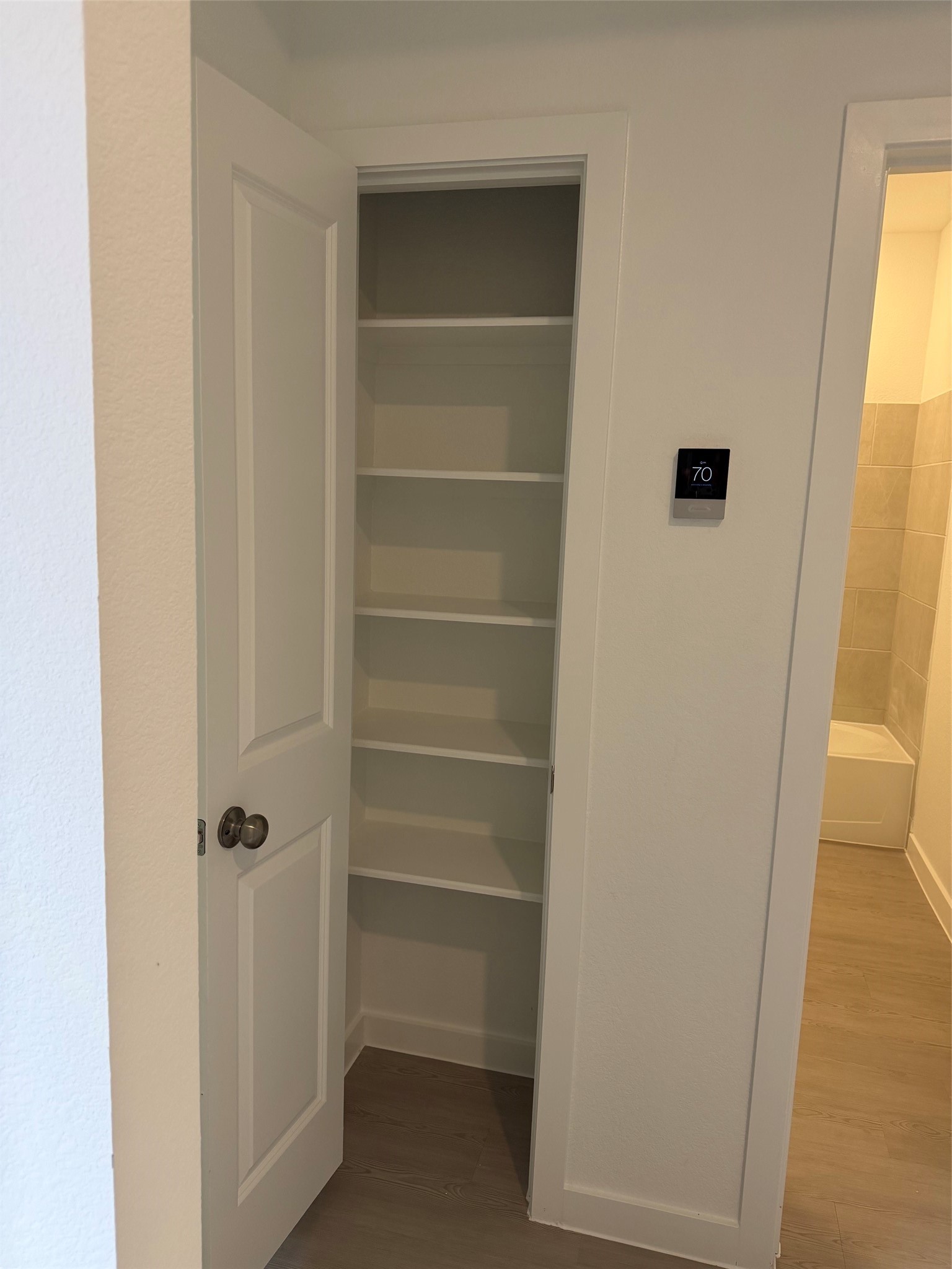 2514 Rose Gold Drive Rosharon, TX 77583 - Photo 23 of 27 a view of walk in closet with empty racks