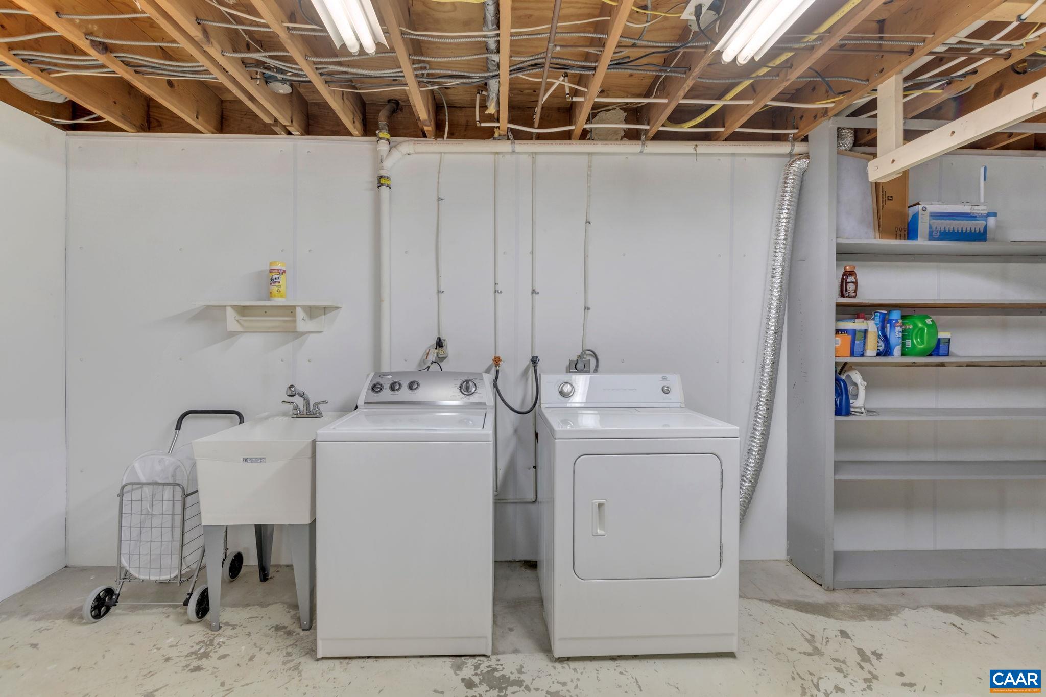 1815 Winston Road Charlottesville, VA 22903 - Photo 54 of 65 a utility room with dryer and washer