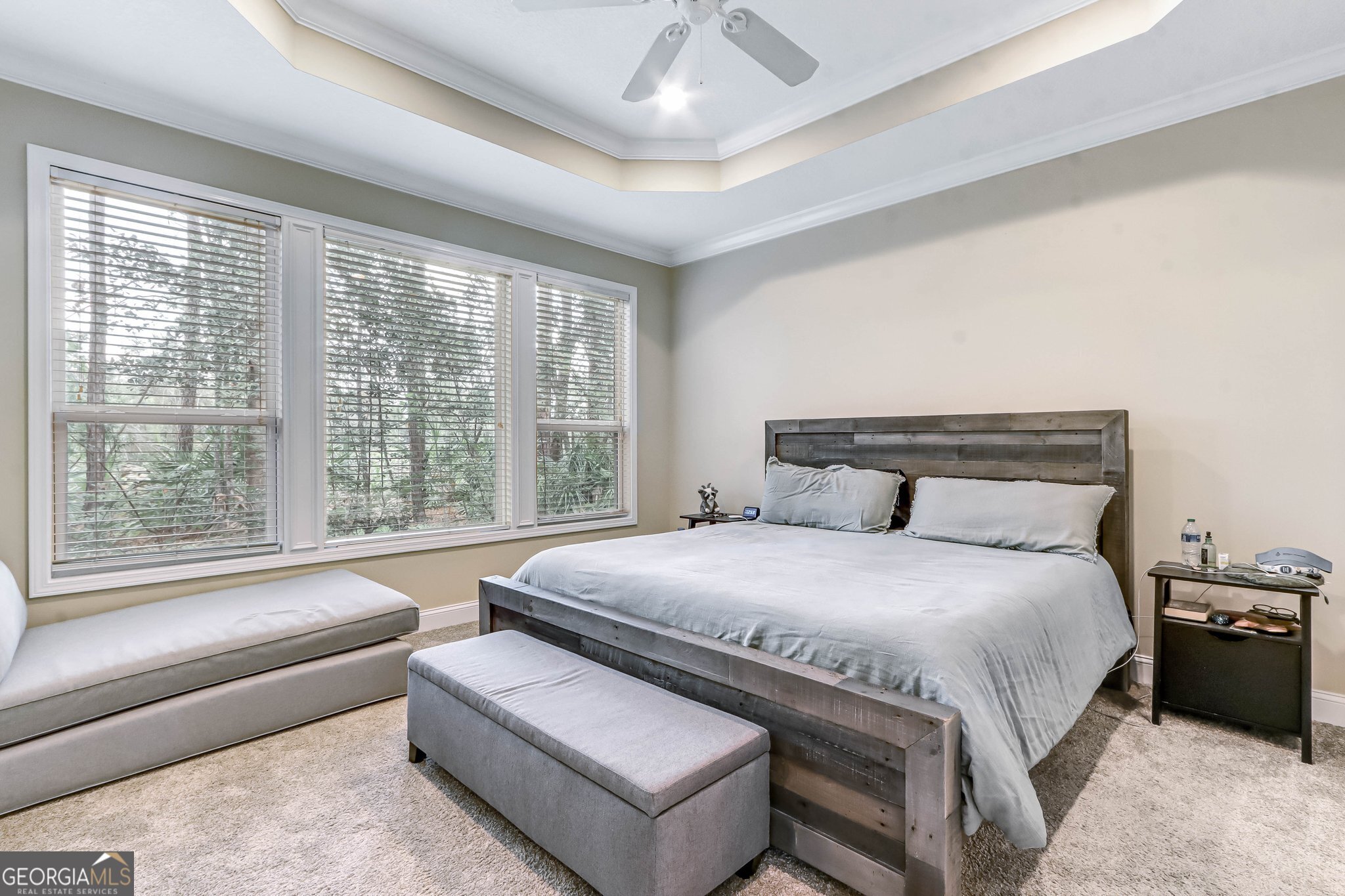 601 Eagle Boulevard Kingsland, GA 31548 - Photo 19 of 41 a bedroom with a bed and a large window