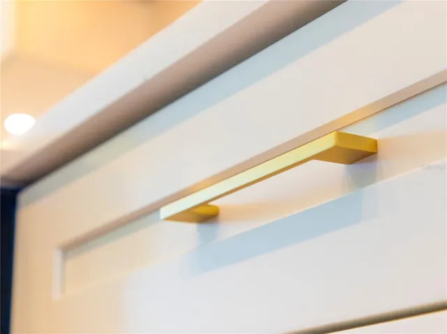 a view of wooden cabinet