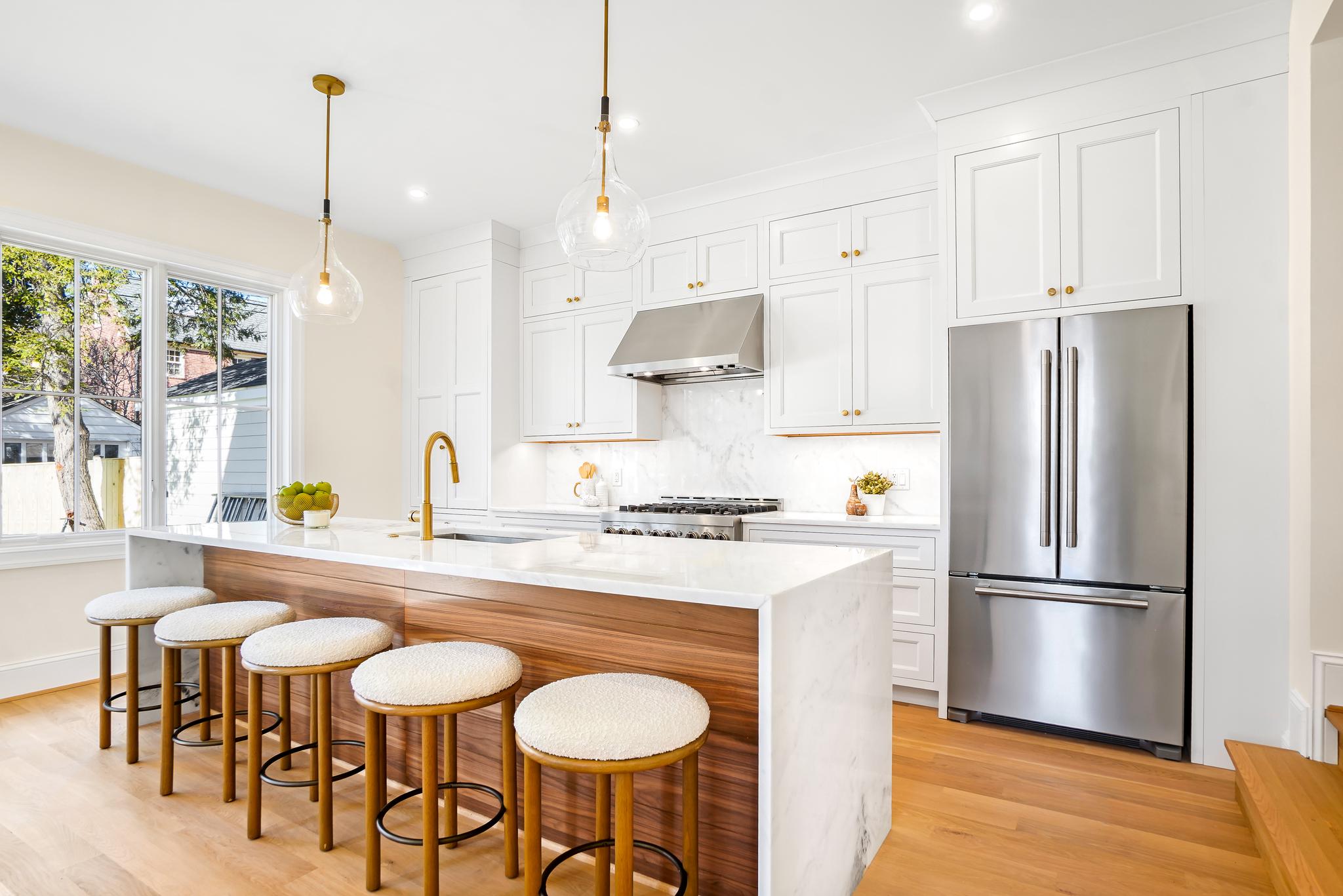 4317 Windom Place Northwest Washington, DC 20016 - Photo 13 of 50 Wonderful kitchen, ample prep and storage space!