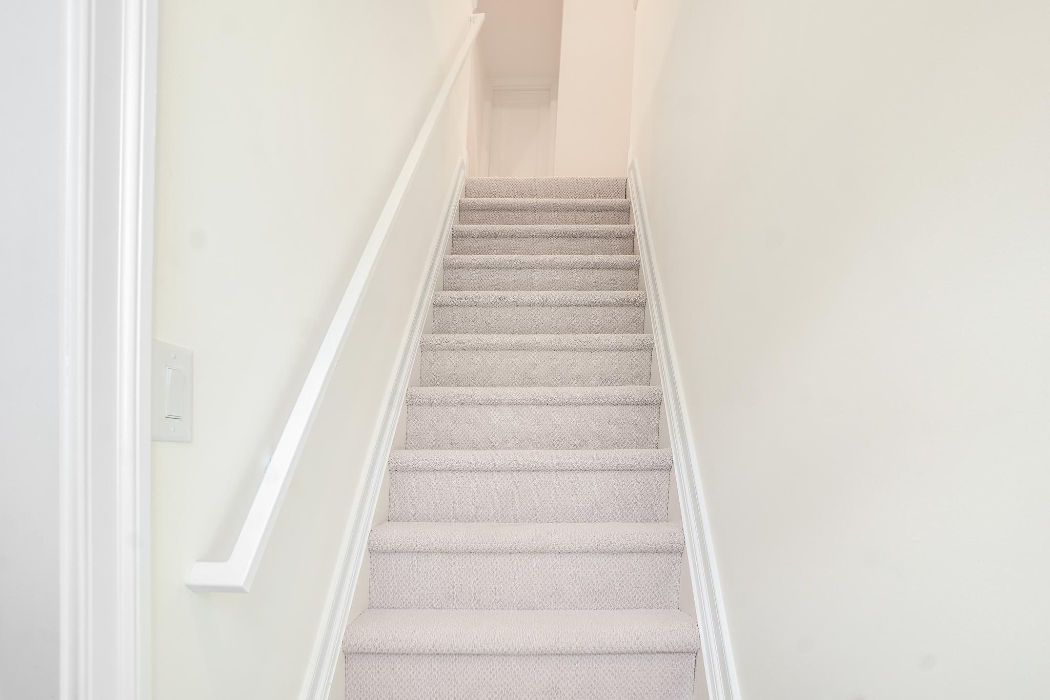 4317 Windom Place Northwest Washington, DC 20016 - Photo 36 of 50 Hall stairs to loft, bonus room with high ceiling!