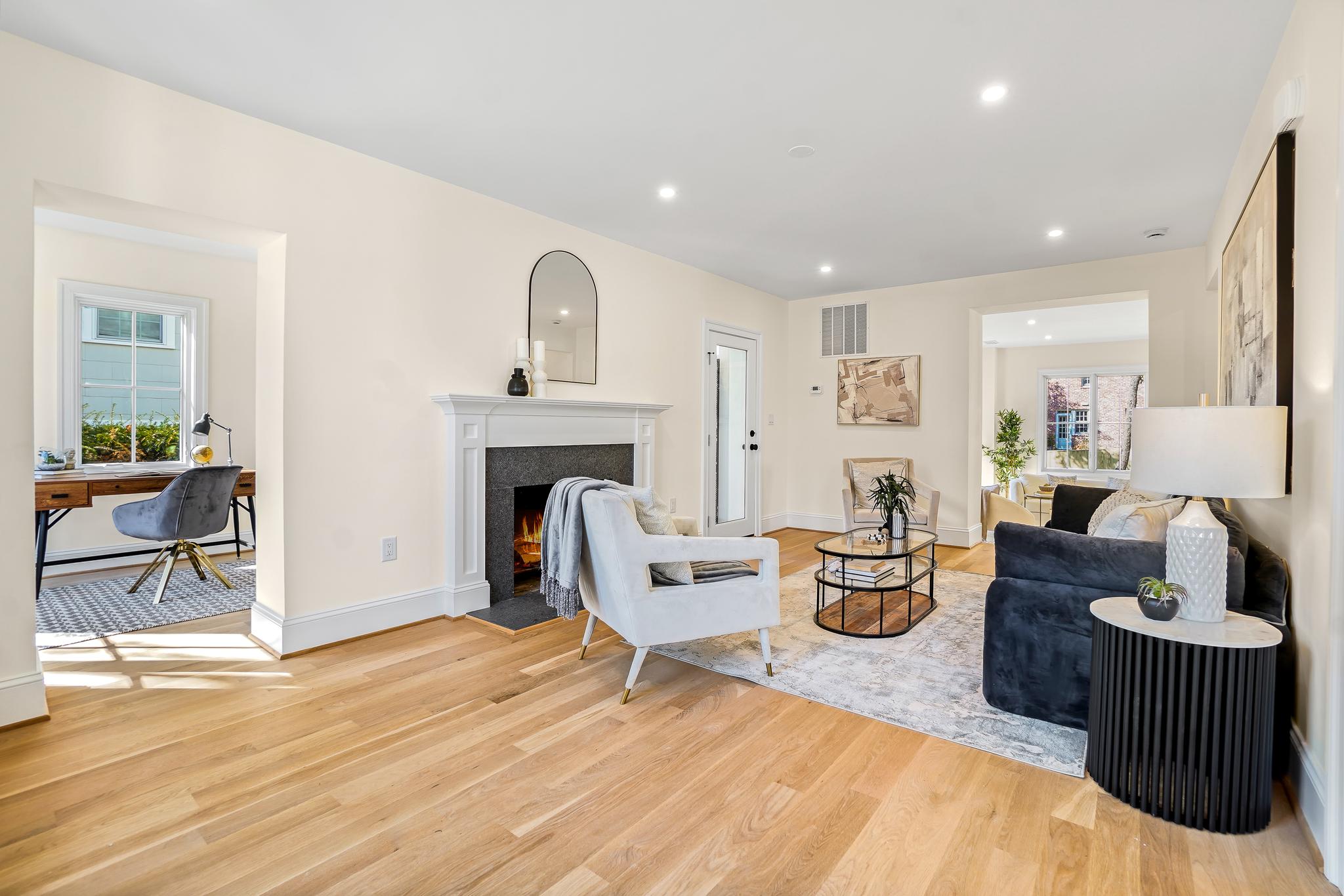 4317 Windom Place Northwest Washington, DC 20016 - Photo 4 of 50 Home office/den off living rm!