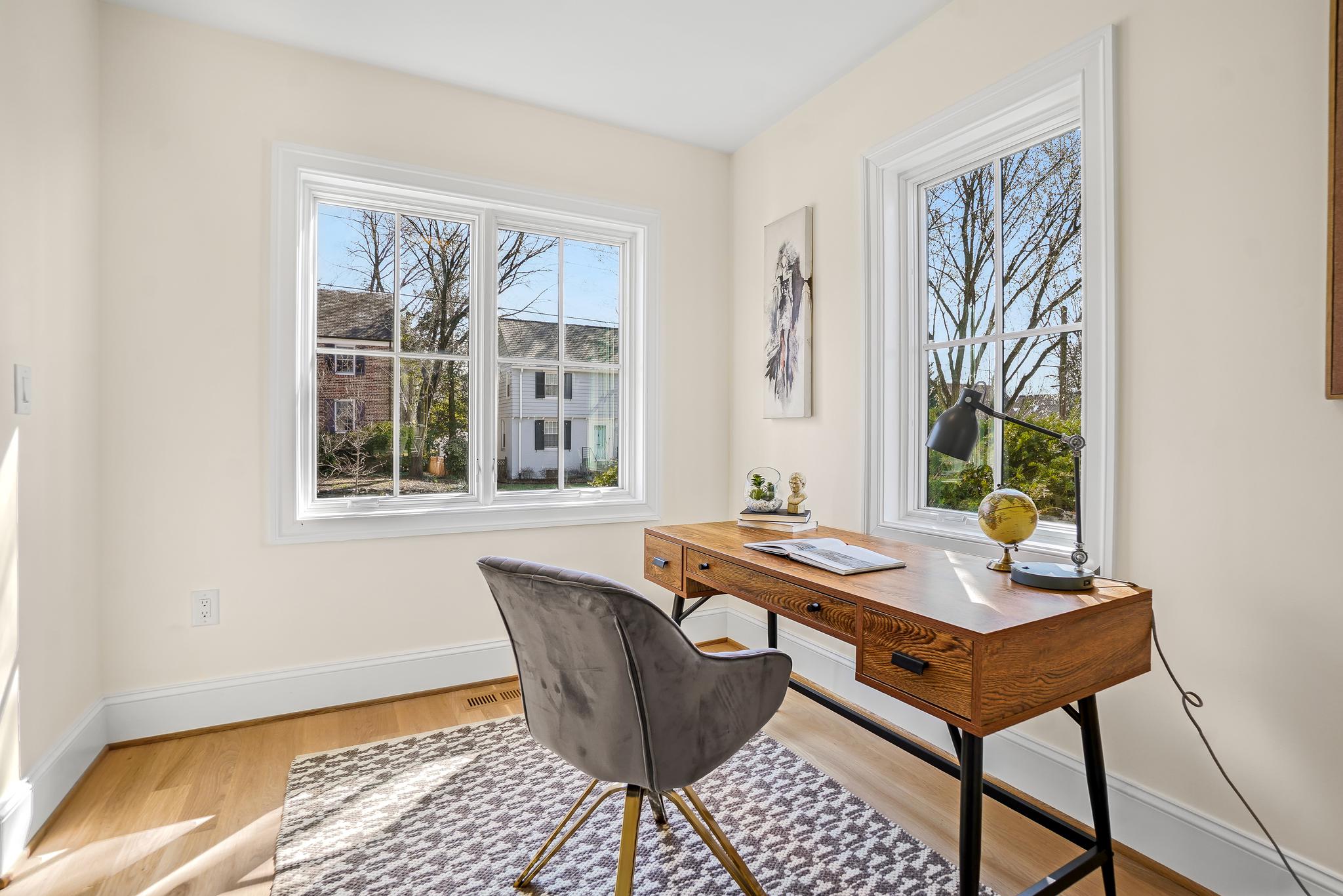 4317 Windom Place Northwest Washington, DC 20016 - Photo 7 of 50 Sun-filled home office/den on main level!