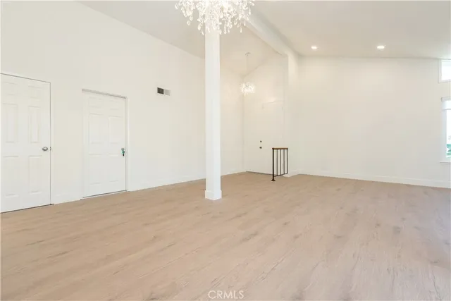 a view of empty room