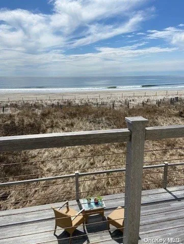 a view of city from balcony