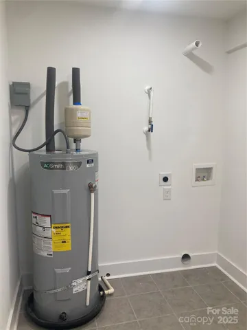 a view of water heater room