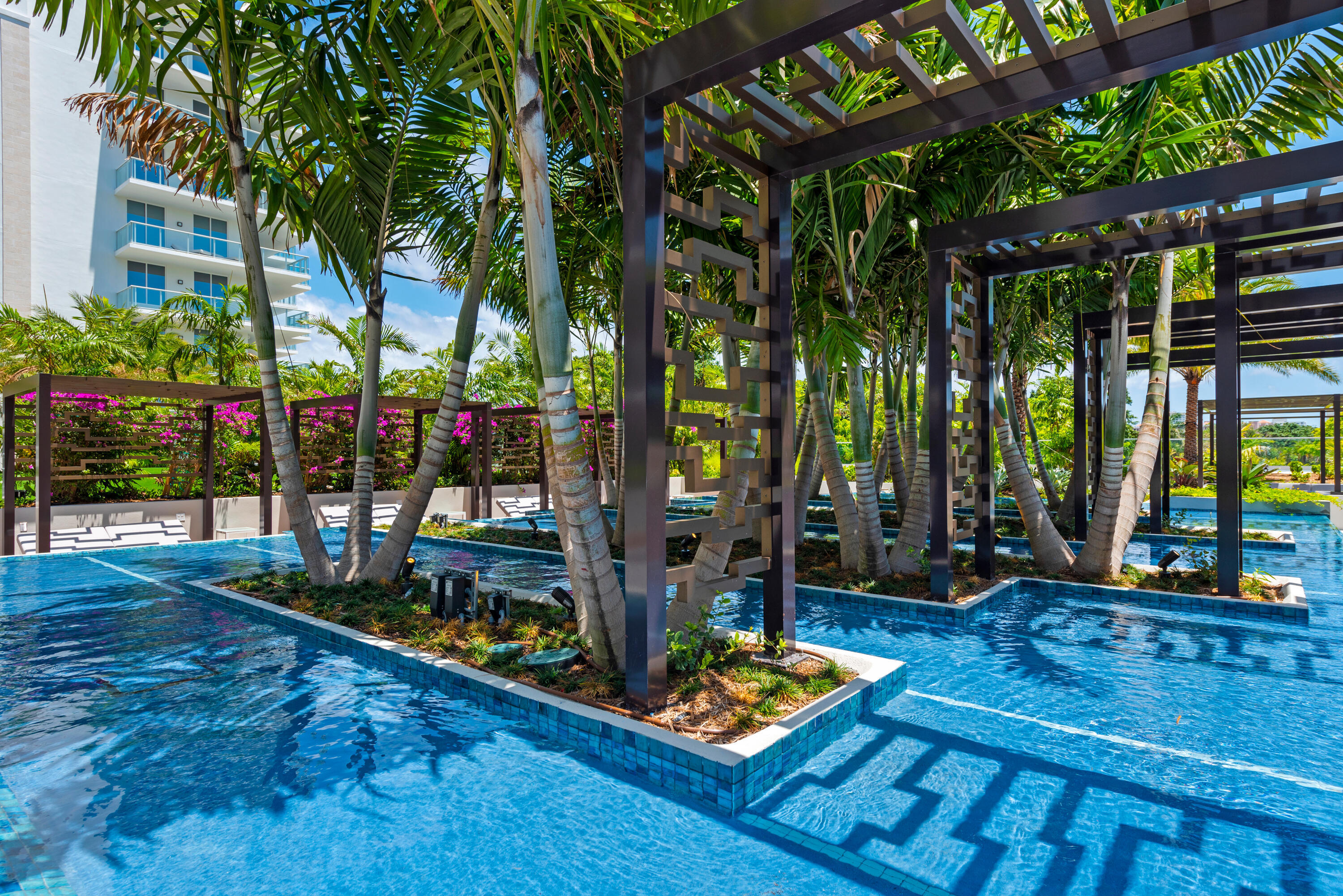 210 Southeast Mizner Boulevard, Unit 301 Boca Raton, FL 33432 - Photo 9 of 34 Alina - Amenity Deck - Water Features
