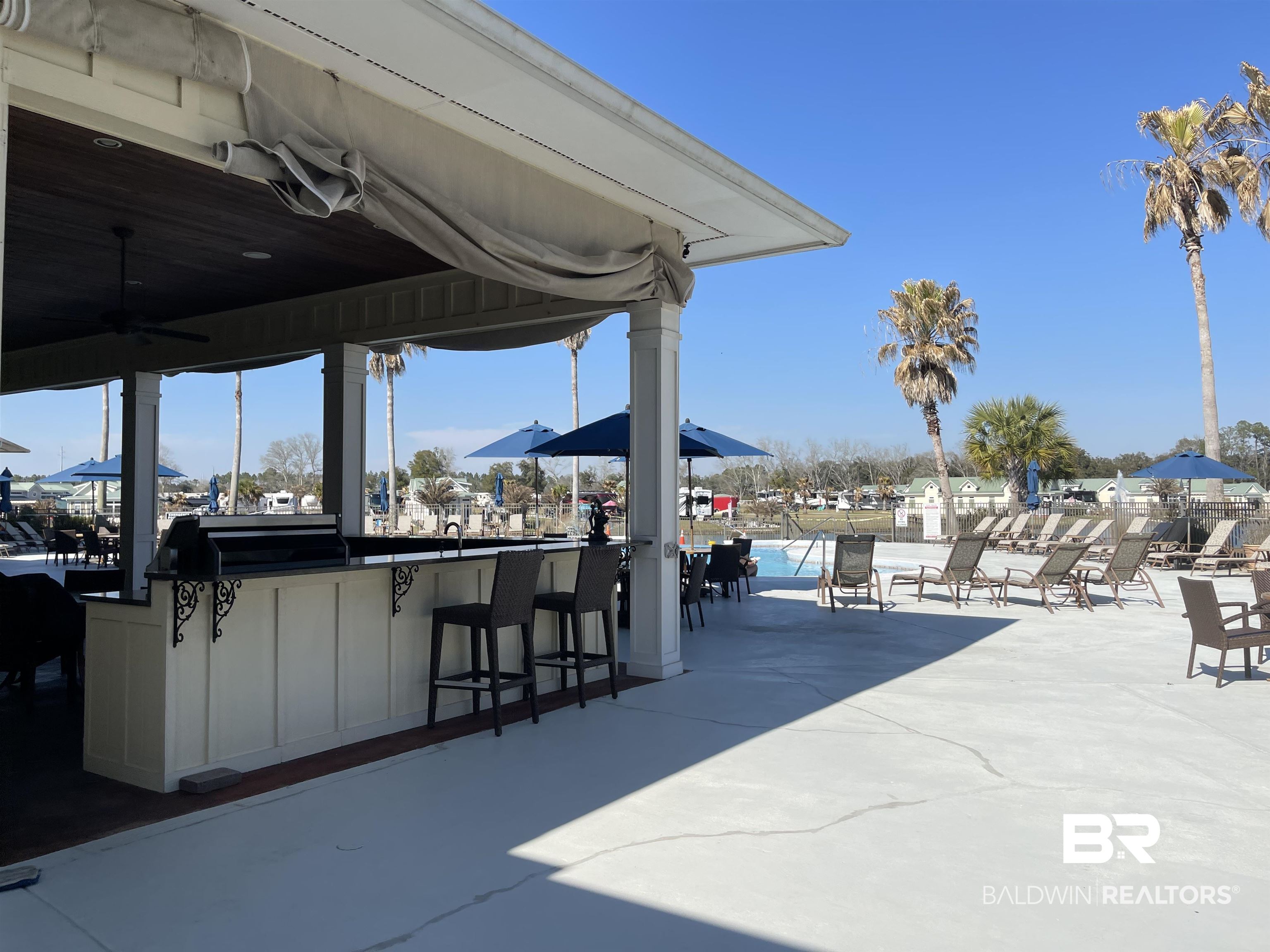 27441 Highway 98 Elberta, AL 36530 - Photo 15 of 20 View of patio / terrace with outdoor dry bar and grilling area
