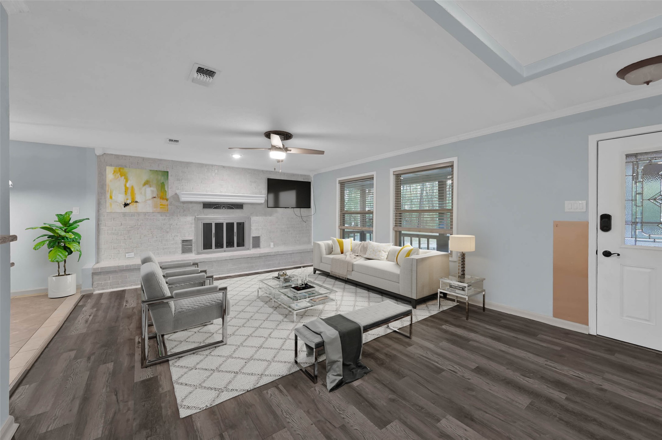 11080 Donna Conroe, TX 77306 - Photo 11 of 50 Virtually staged living room