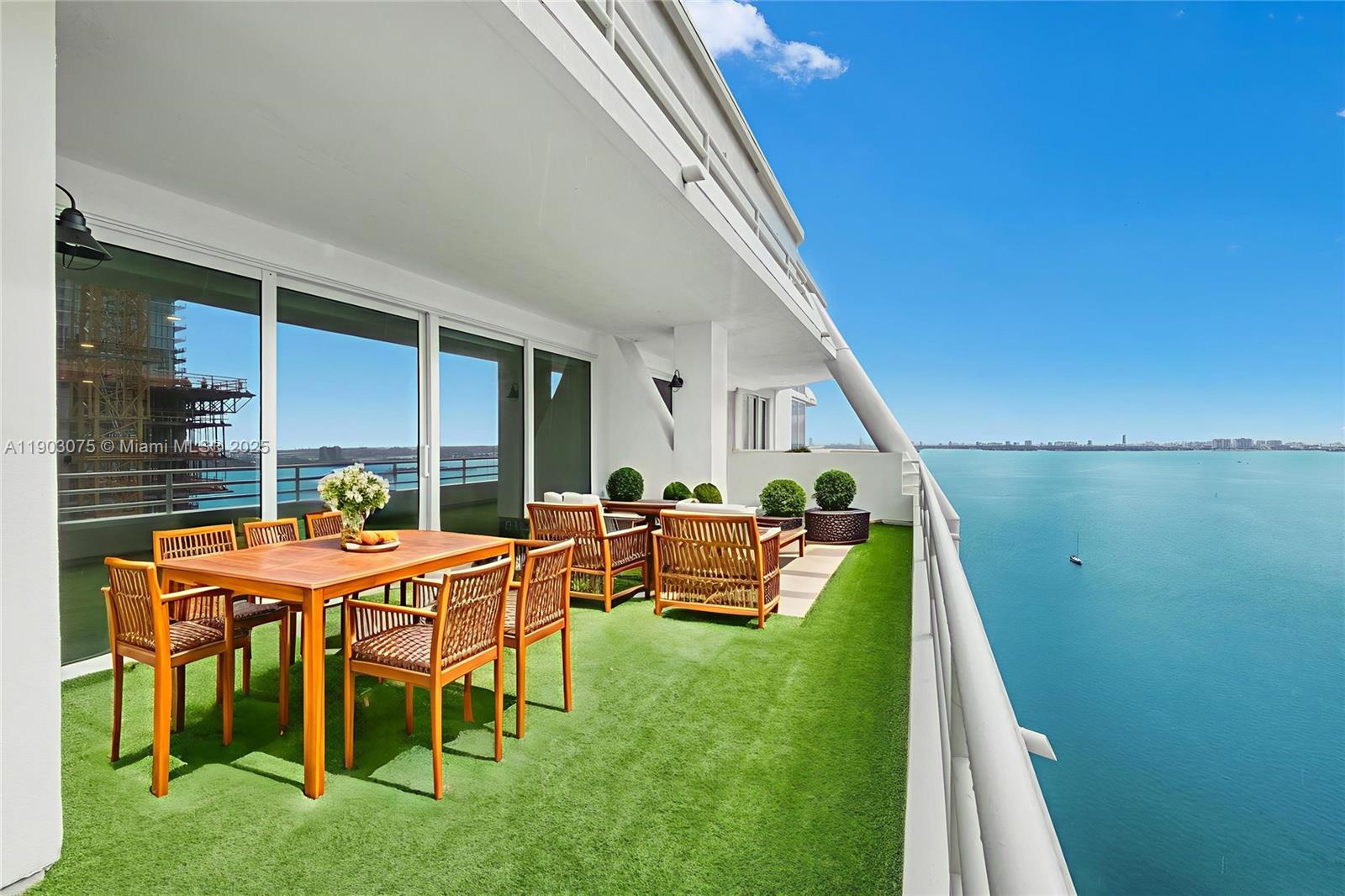 555 Northeast 34th Street, Unit PH3 Miami, FL 33137 - Photo 35 of 51 a outdoor space with furniture