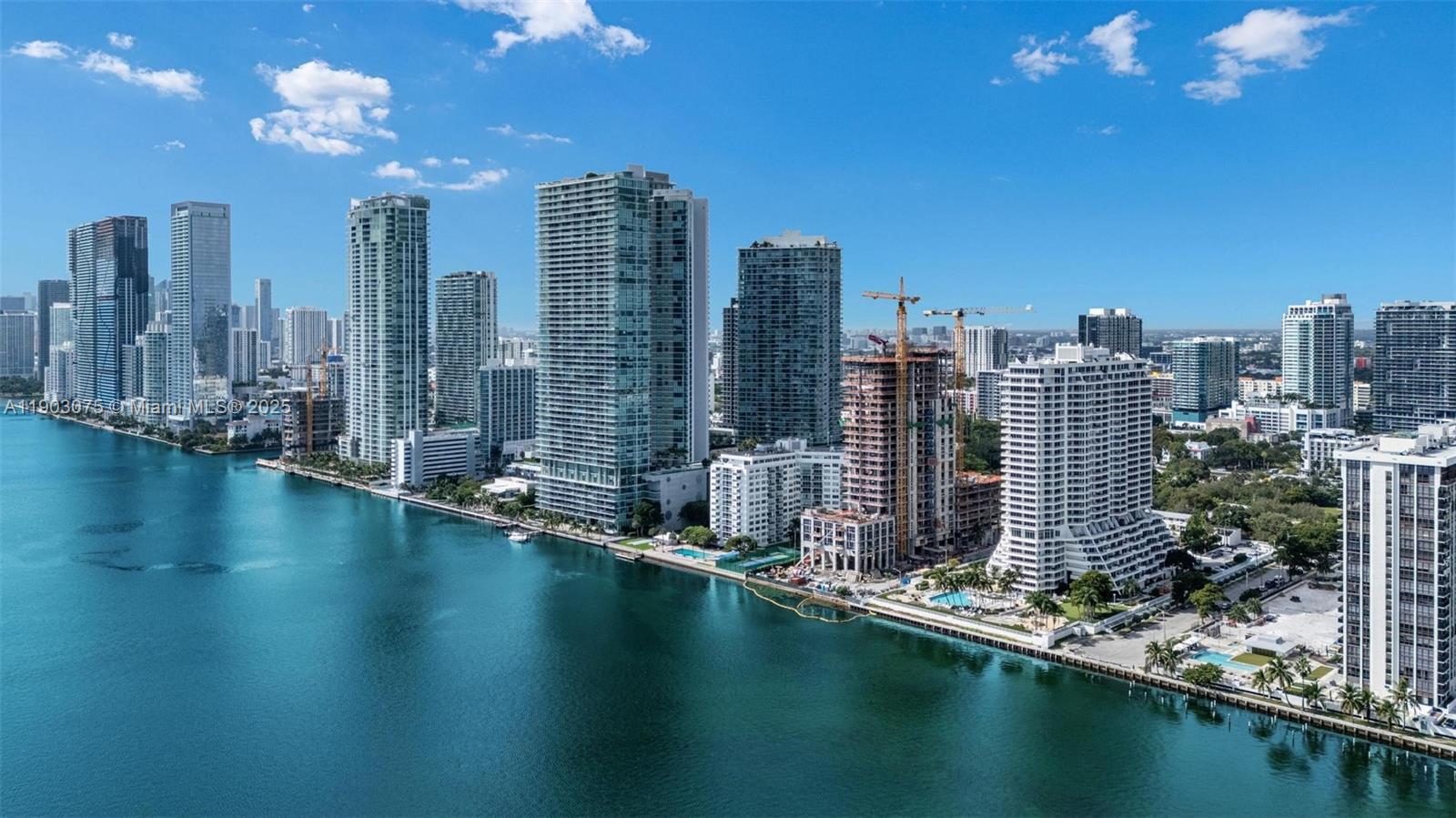 555 Northeast 34th Street, Unit PH3 Miami, FL 33137 - Photo 41 of 51 a view of a city with tall buildings