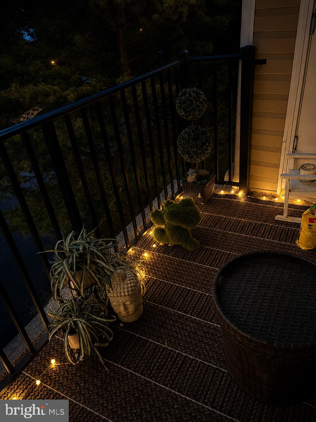 83 Kyle Way Ewing, NJ 08628 - Photo 25 of 36 Cozy balcony with twinkling lights.