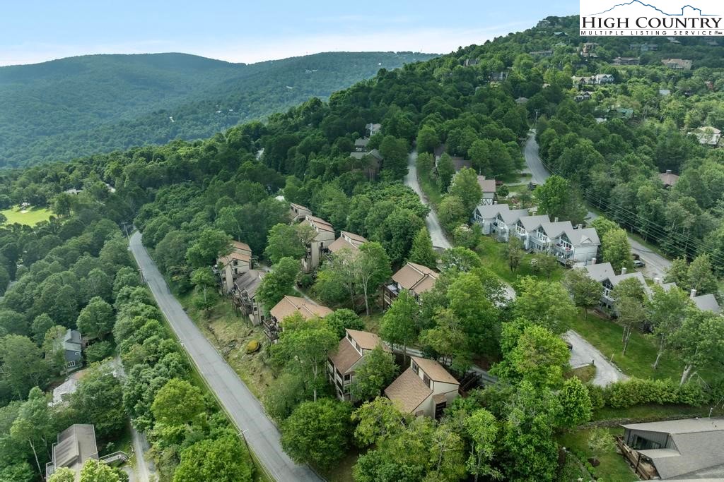 220 Northridge Road, Unit D15 Beech Mountain, NC 28604 - Photo 39 of 47 an aerial view of a house with a yard
