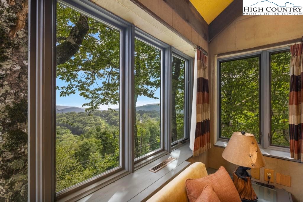 220 Northridge Road, Unit D15 Beech Mountain, NC 28604 - Photo 6 of 47 a view of a room with garden and furniture