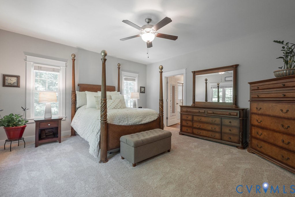 6446 Chestnut Church Road Mechanicsville, VA 23116 - Photo 19 of 49 Carpeted bedroom featuring light gray walls, white