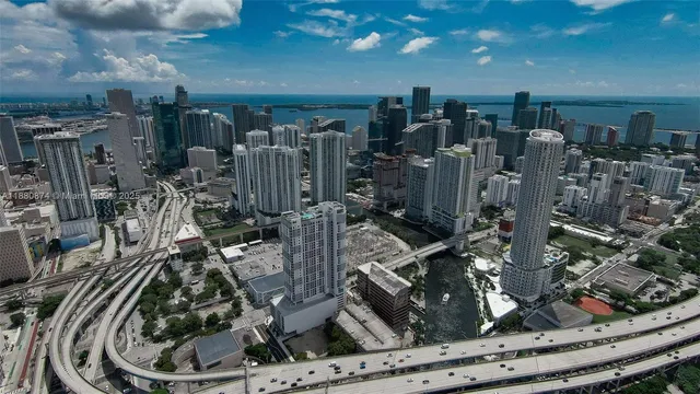 a view of a city from a terrace